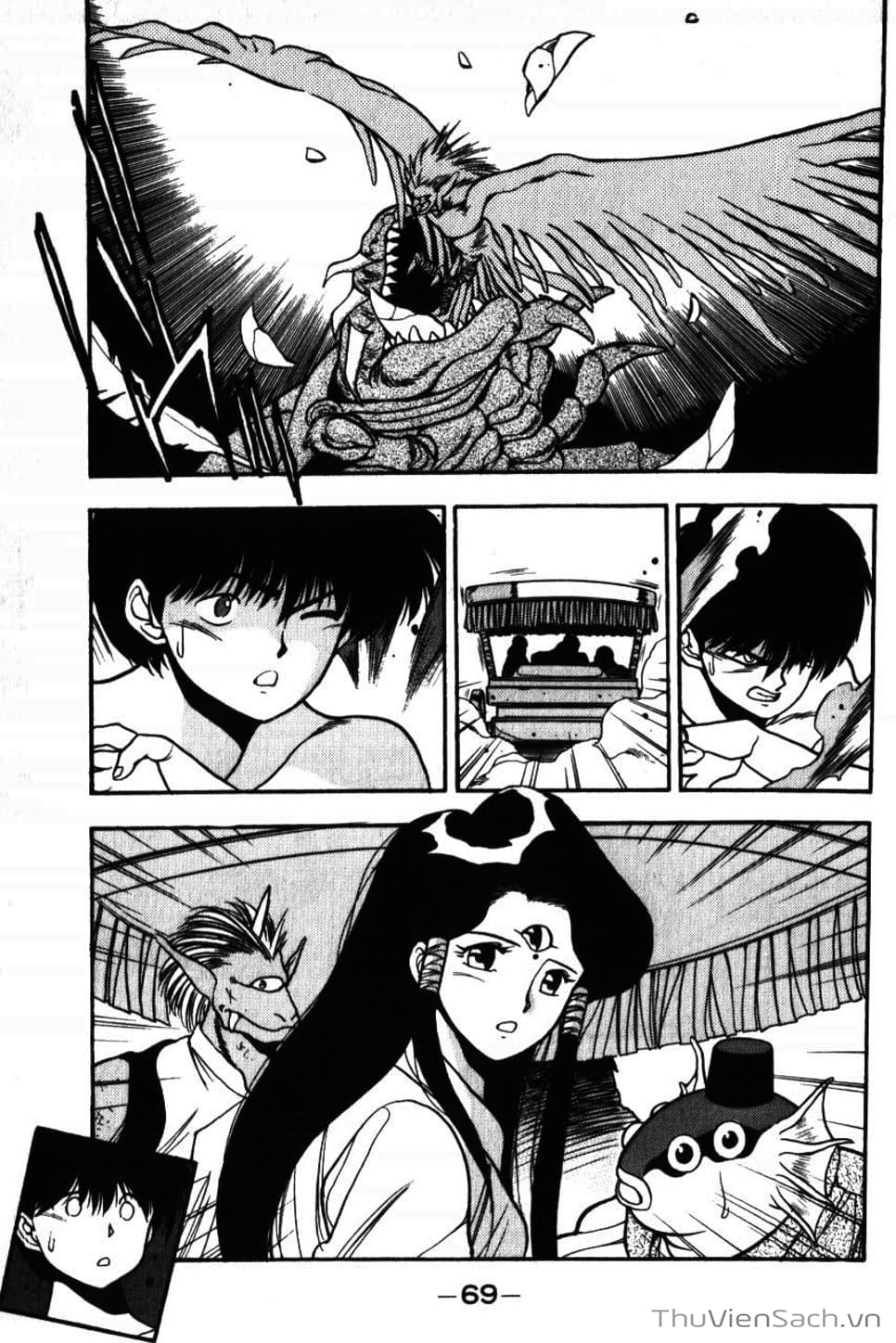 Truyện Tranh Cô Bé Ba Mắt - 3X3 Eyes trang 6