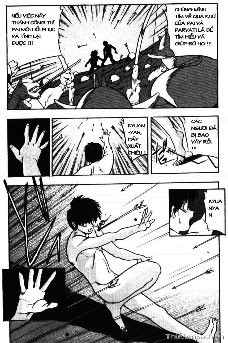 Truyện Tranh Cô Bé Ba Mắt - 3X3 Eyes trang 6