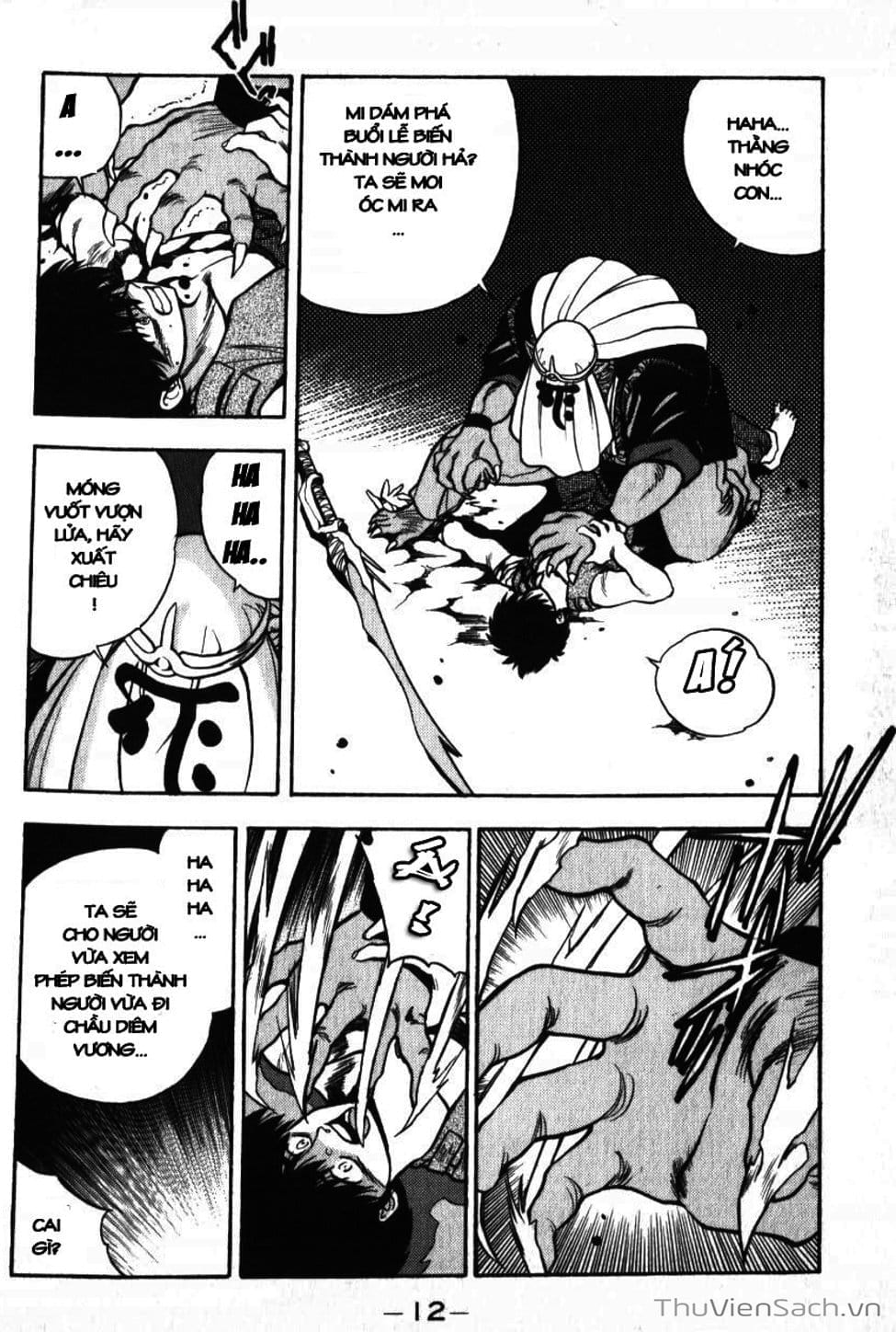 Truyện Tranh Cô Bé Ba Mắt - 3X3 Eyes trang 6