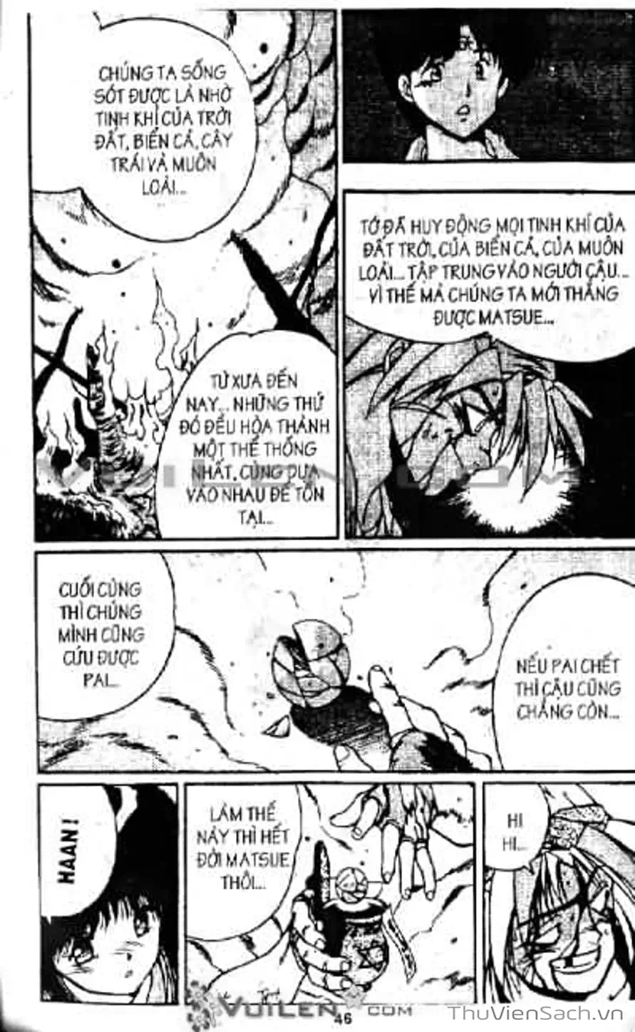 Truyện Tranh Cô Bé Ba Mắt - 3X3 Eyes trang 6