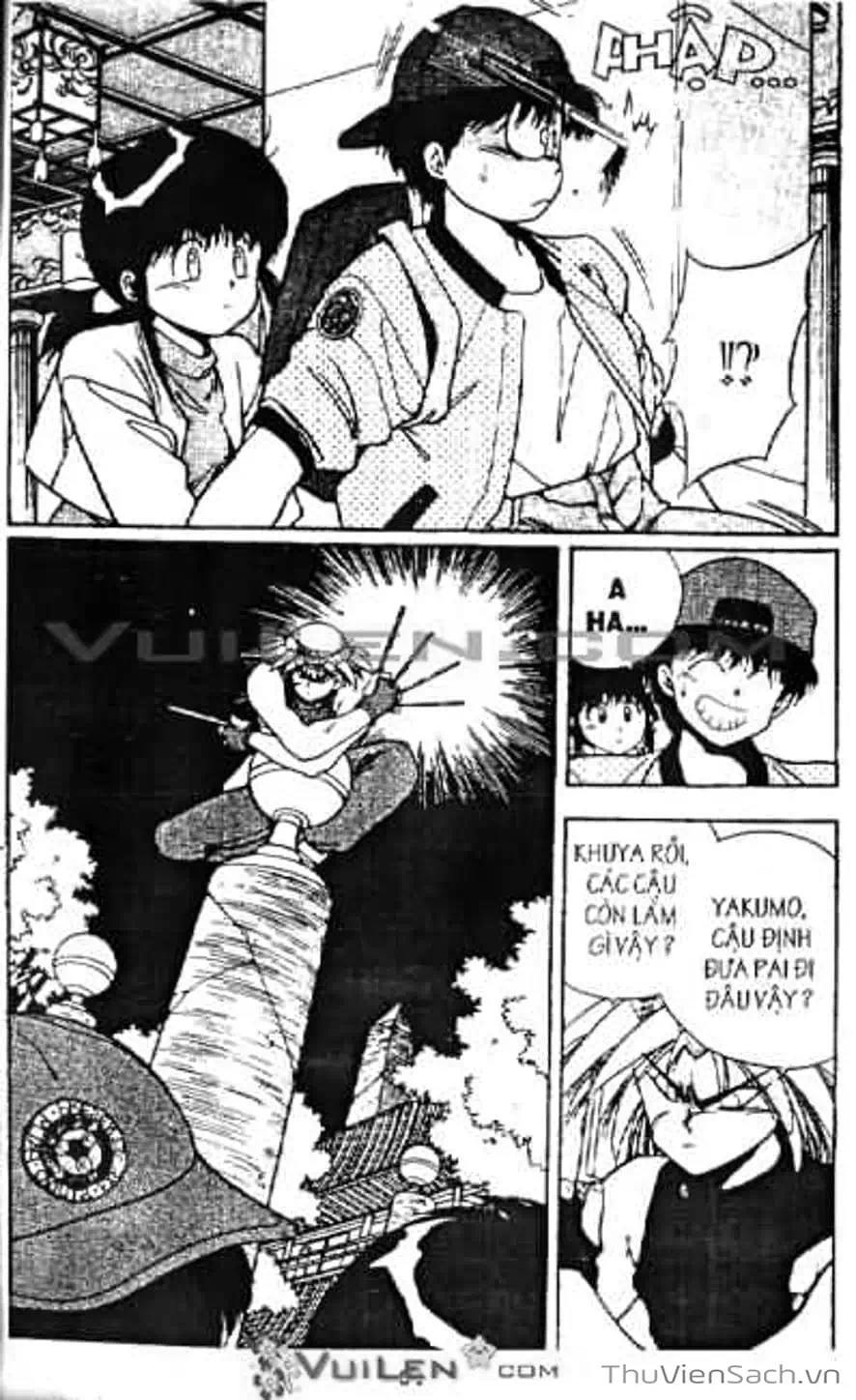 Truyện Tranh Cô Bé Ba Mắt - 3X3 Eyes trang 6