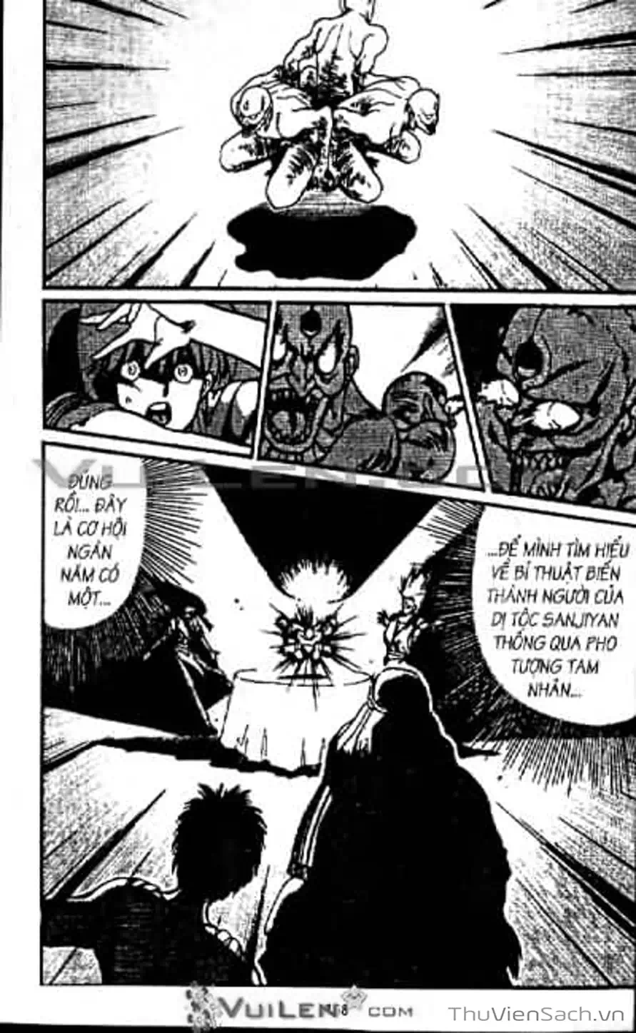 Truyện Tranh Cô Bé Ba Mắt - 3X3 Eyes trang 6