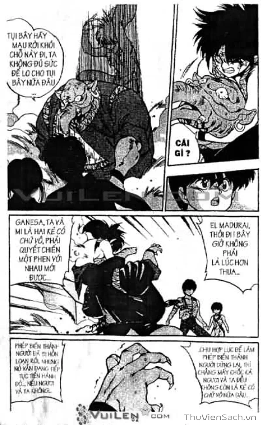 Truyện Tranh Cô Bé Ba Mắt - 3X3 Eyes trang 6