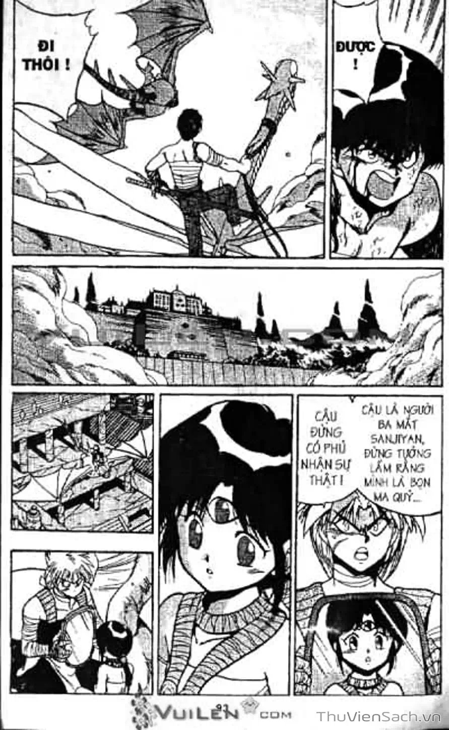 Truyện Tranh Cô Bé Ba Mắt - 3X3 Eyes trang 6