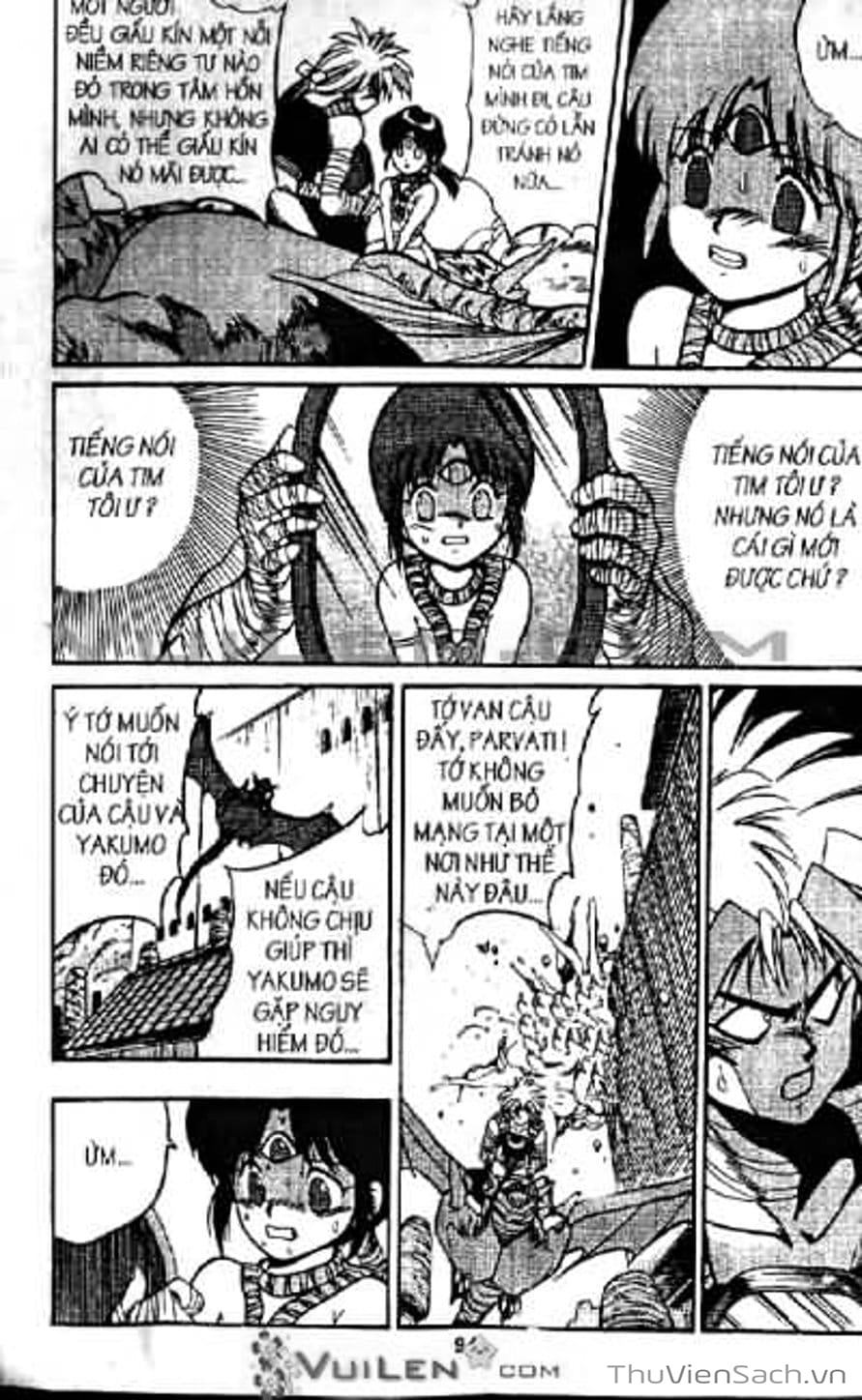 Truyện Tranh Cô Bé Ba Mắt - 3X3 Eyes trang 6