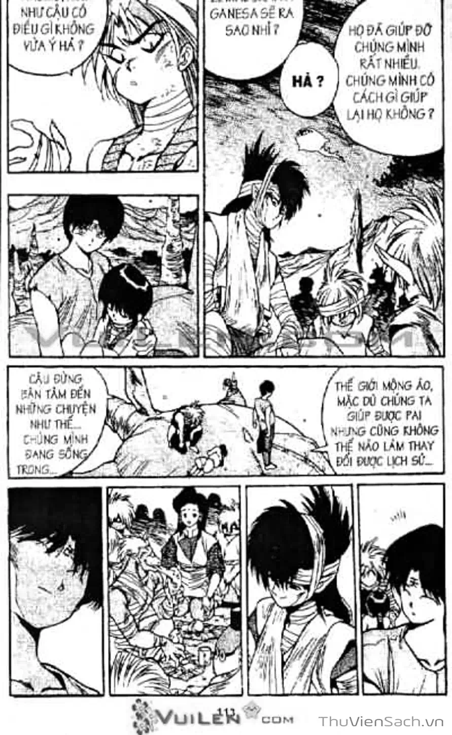 Truyện Tranh Cô Bé Ba Mắt - 3X3 Eyes trang 6