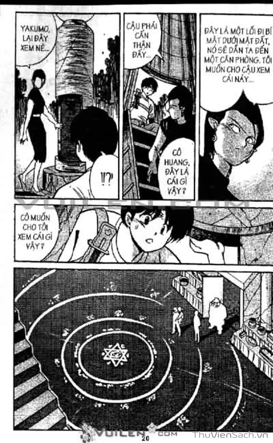 Truyện Tranh Cô Bé Ba Mắt - 3X3 Eyes trang 6