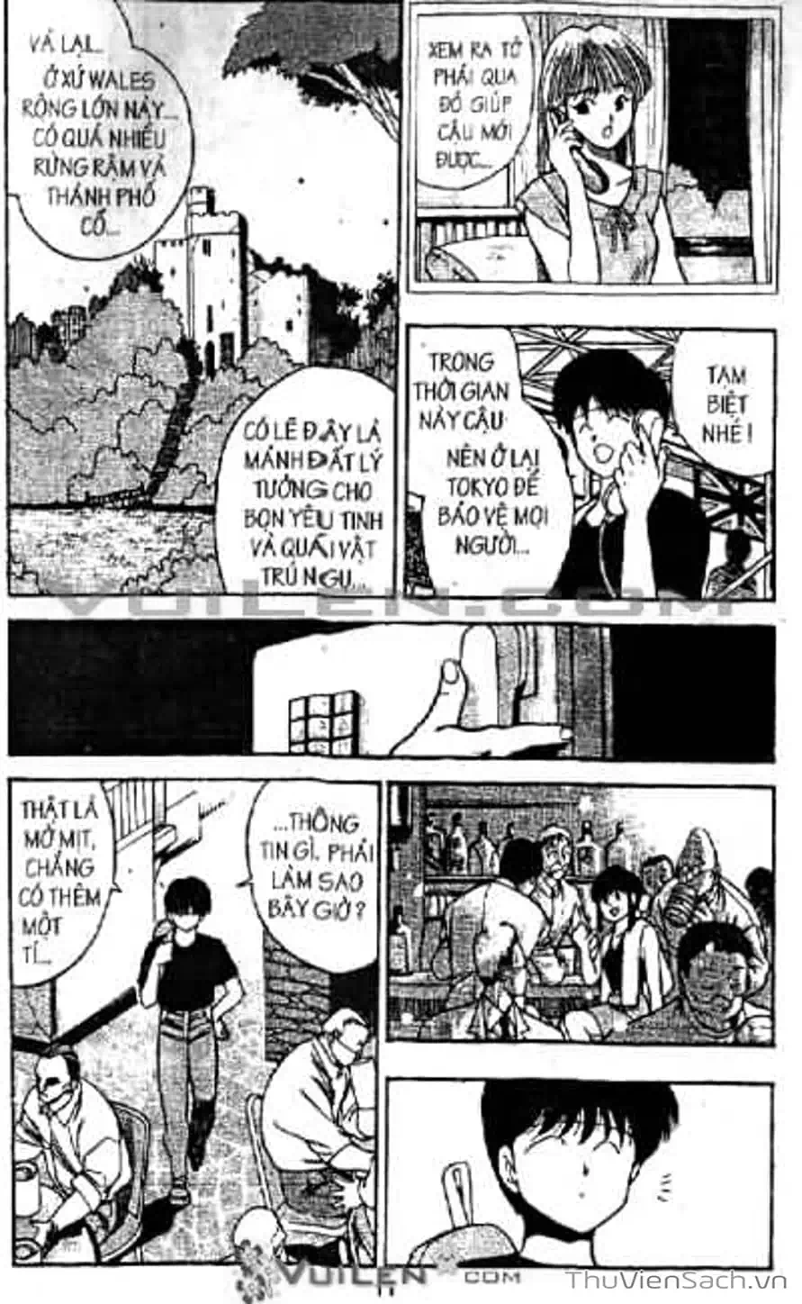 Truyện Tranh Cô Bé Ba Mắt - 3X3 Eyes trang 6