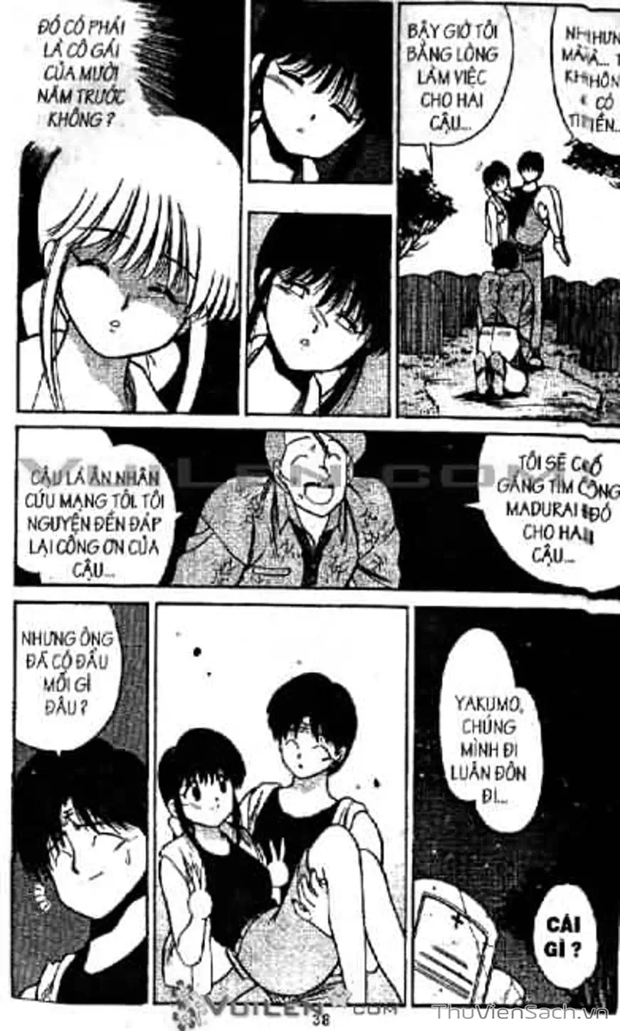 Truyện Tranh Cô Bé Ba Mắt - 3X3 Eyes trang 6