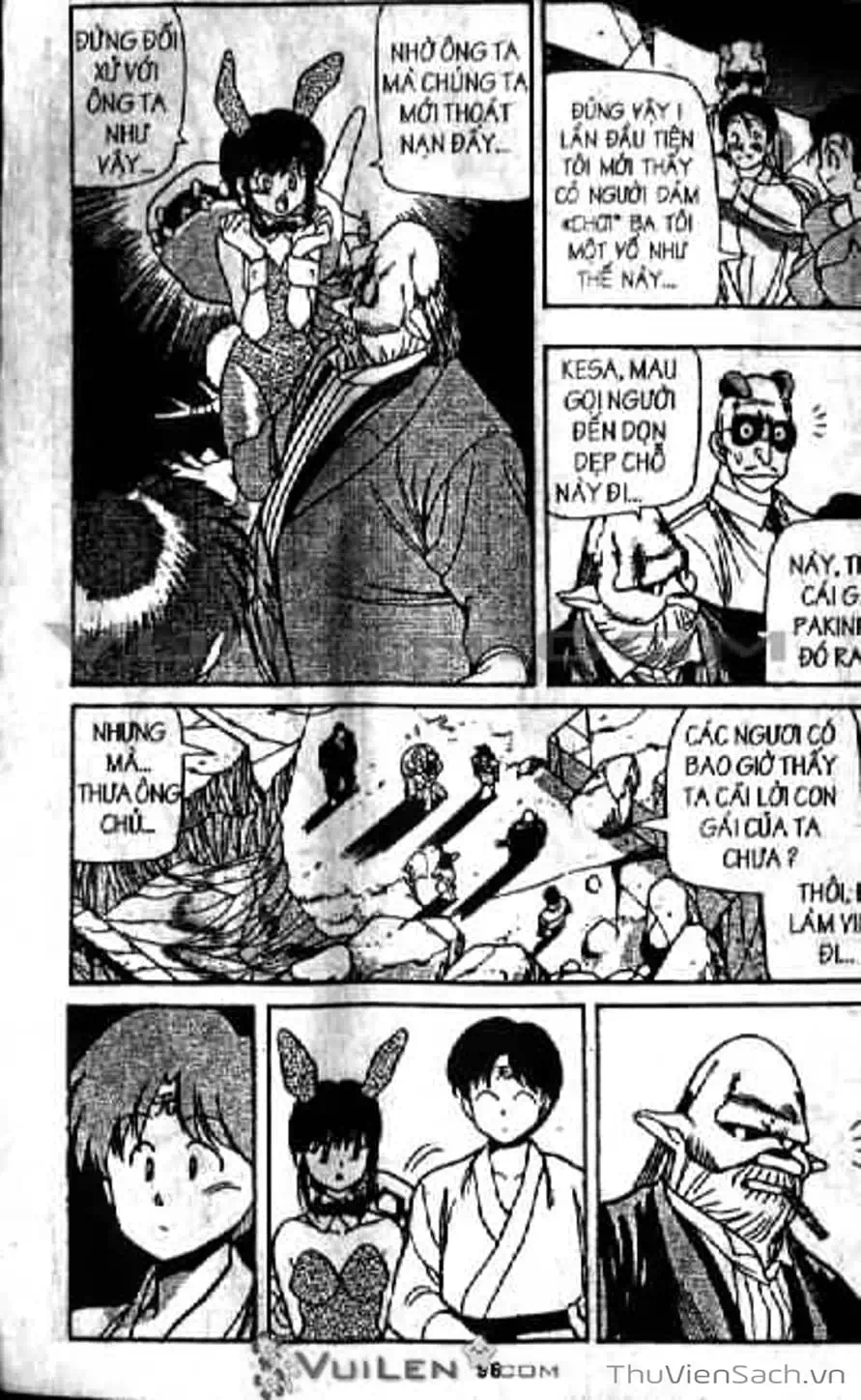 Truyện Tranh Cô Bé Ba Mắt - 3X3 Eyes trang 6