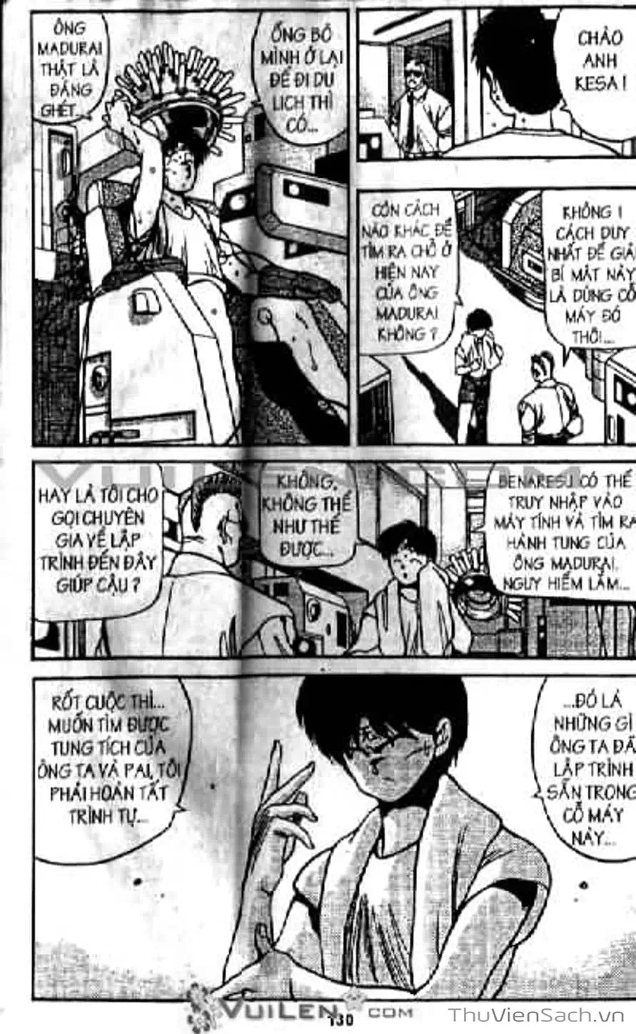 Truyện Tranh Cô Bé Ba Mắt - 3X3 Eyes trang 6