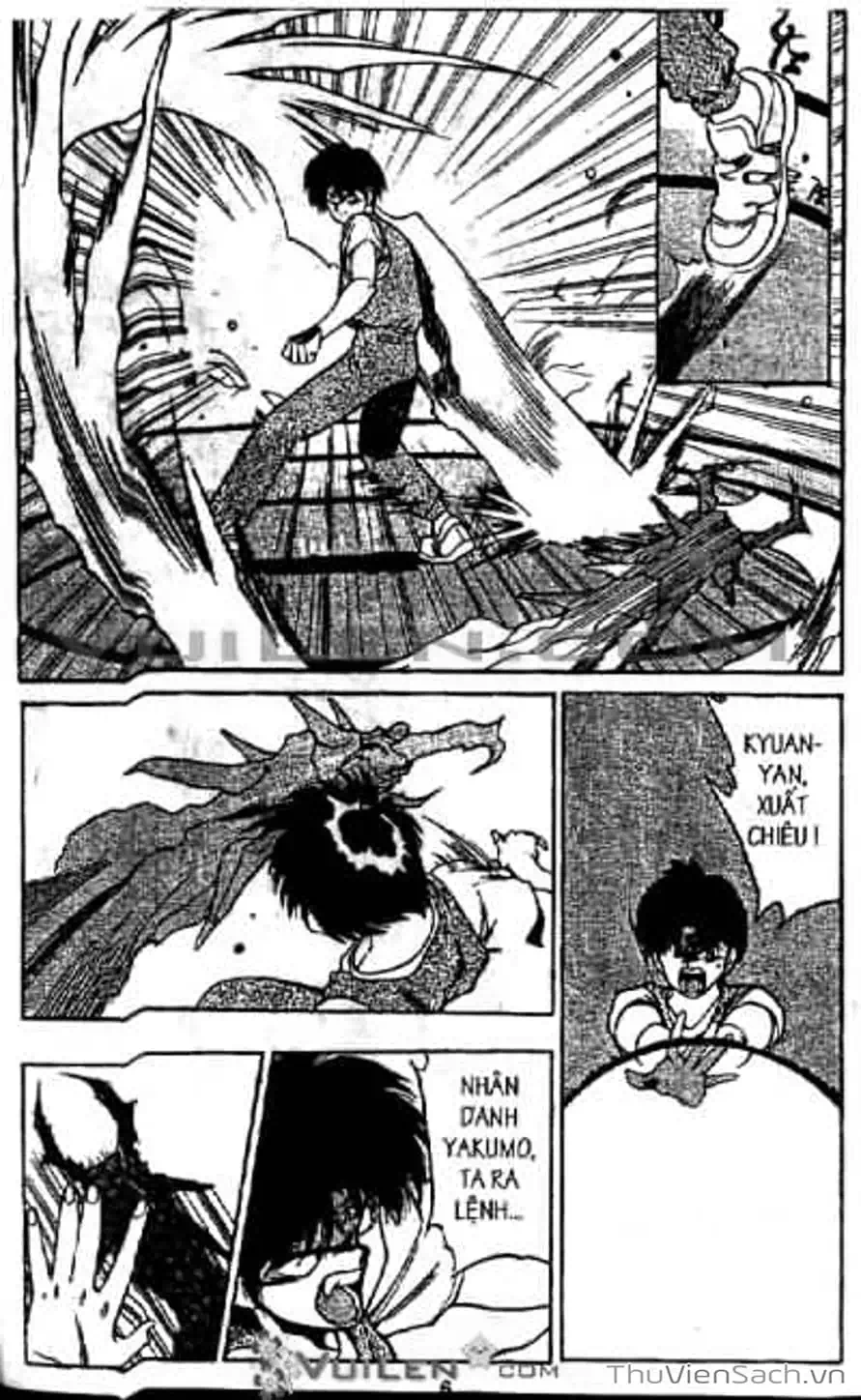 Truyện Tranh Cô Bé Ba Mắt - 3X3 Eyes trang 6