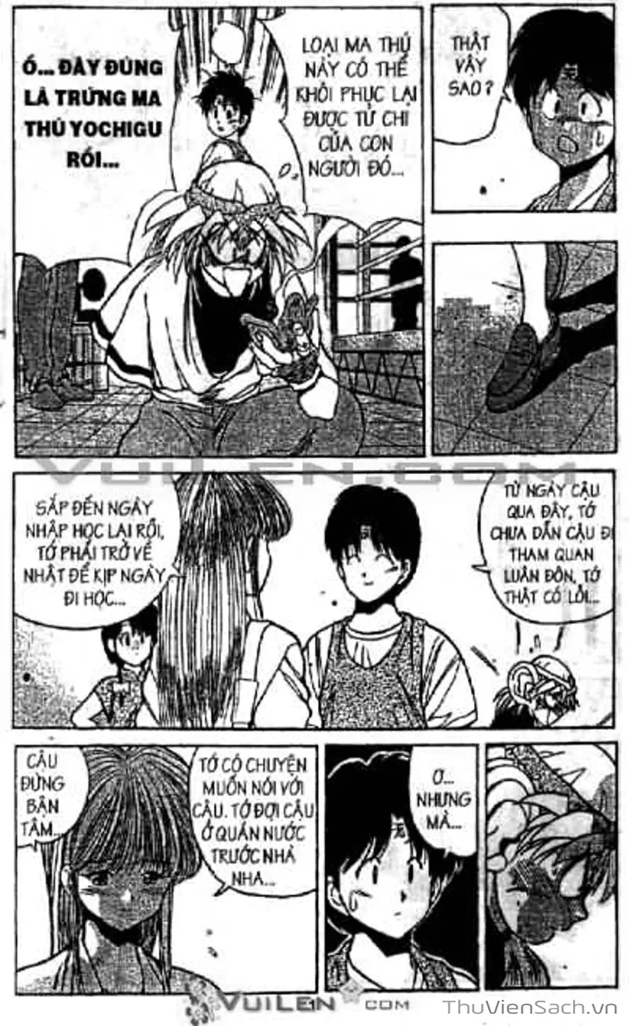 Truyện Tranh Cô Bé Ba Mắt - 3X3 Eyes trang 6