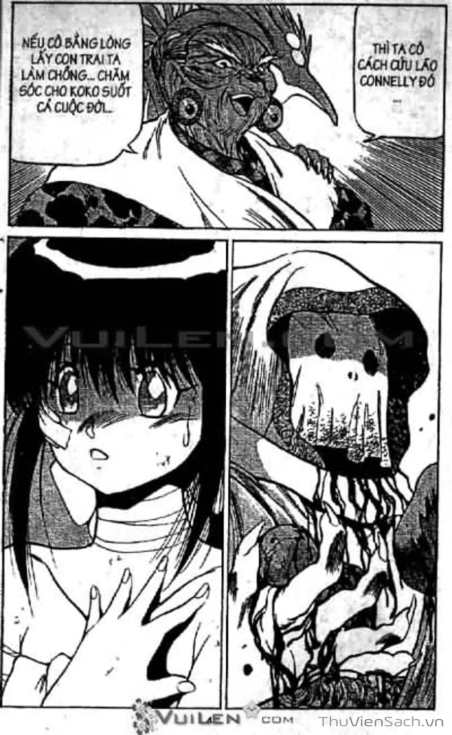 Truyện Tranh Cô Bé Ba Mắt - 3X3 Eyes trang 6