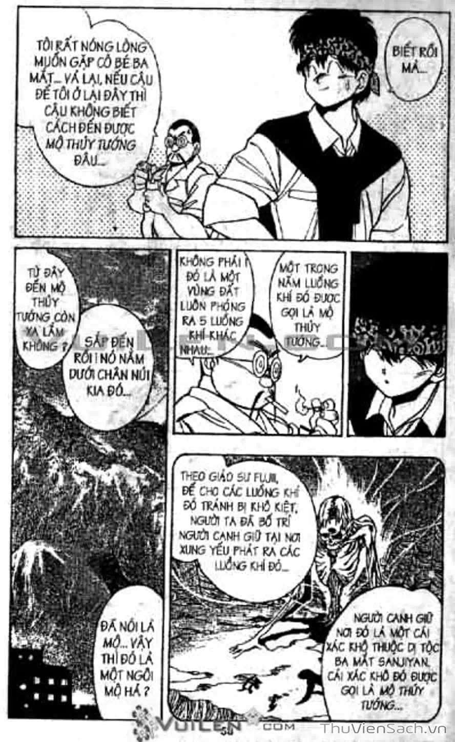 Truyện Tranh Cô Bé Ba Mắt - 3X3 Eyes trang 6