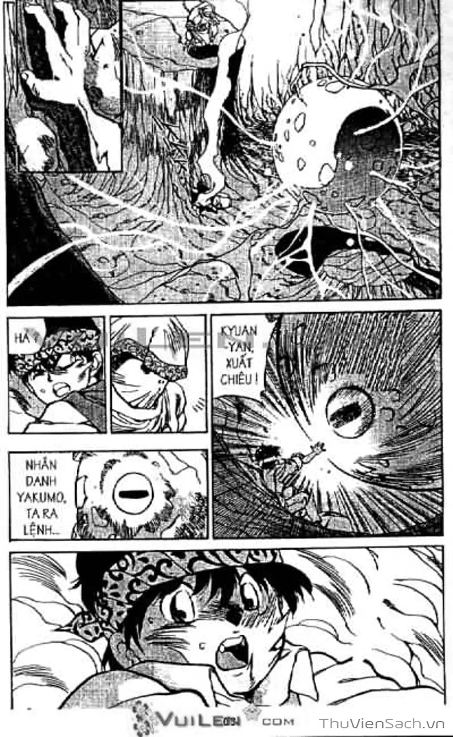 Truyện Tranh Cô Bé Ba Mắt - 3X3 Eyes trang 6