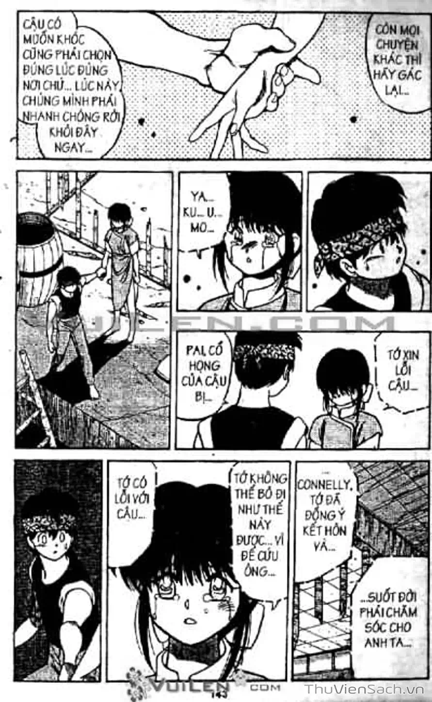 Truyện Tranh Cô Bé Ba Mắt - 3X3 Eyes trang 6