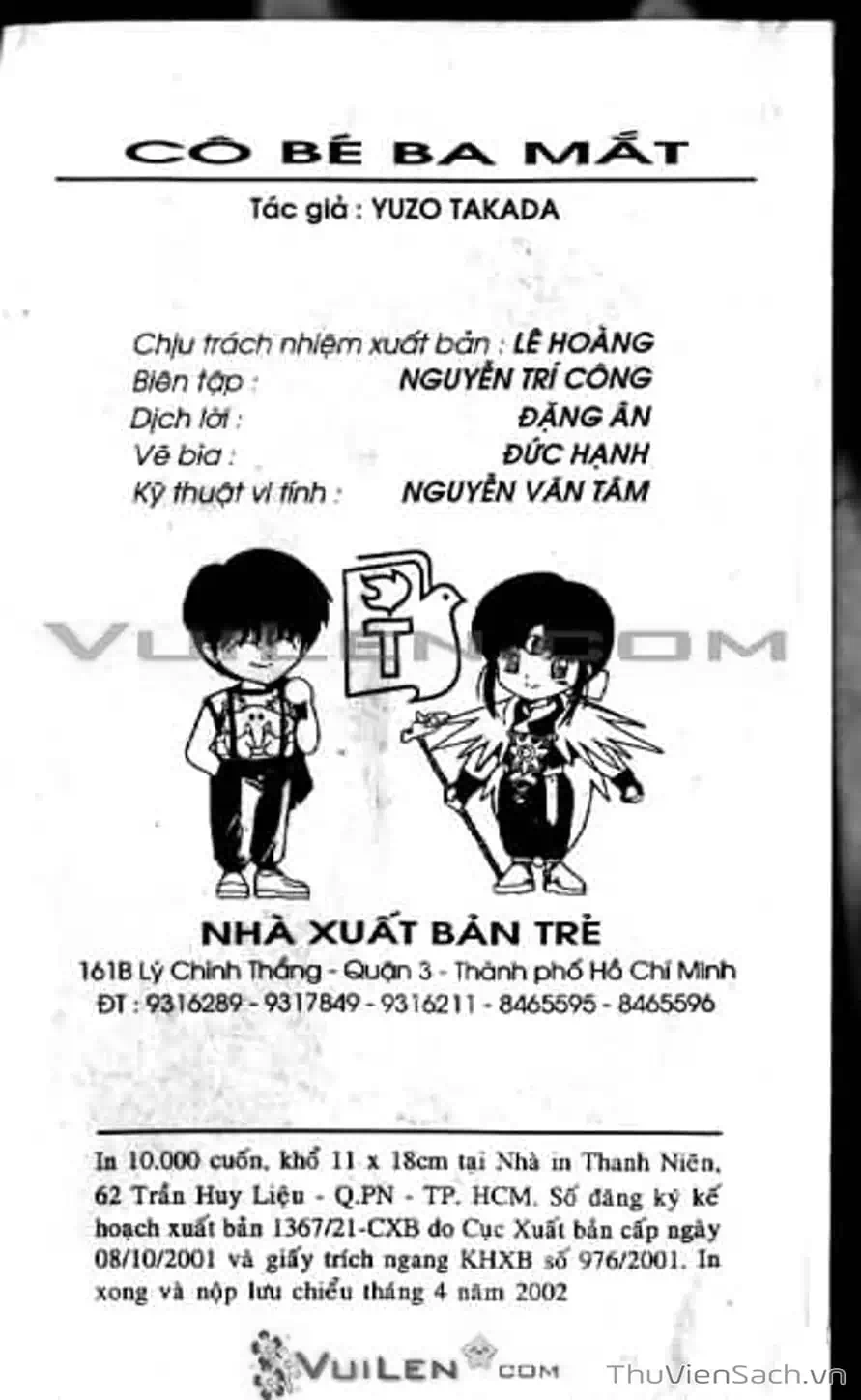 Truyện Tranh Cô Bé Ba Mắt - 3X3 Eyes trang 6