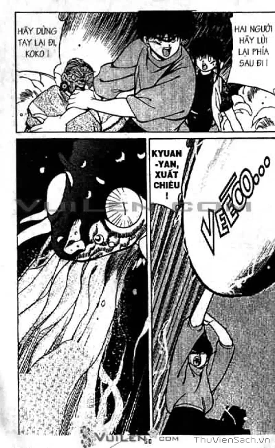 Truyện Tranh Cô Bé Ba Mắt - 3X3 Eyes trang 6