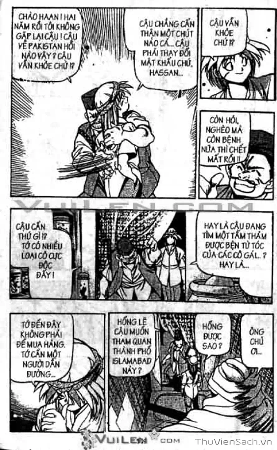 Truyện Tranh Cô Bé Ba Mắt - 3X3 Eyes trang 6