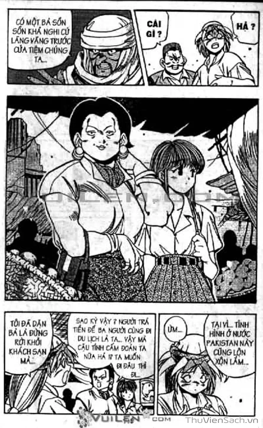 Truyện Tranh Cô Bé Ba Mắt - 3X3 Eyes trang 6