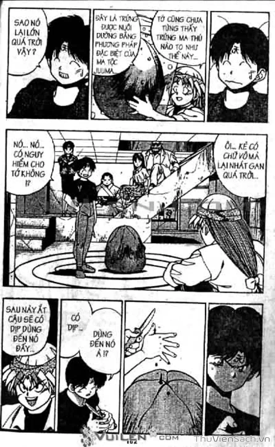 Truyện Tranh Cô Bé Ba Mắt - 3X3 Eyes trang 6