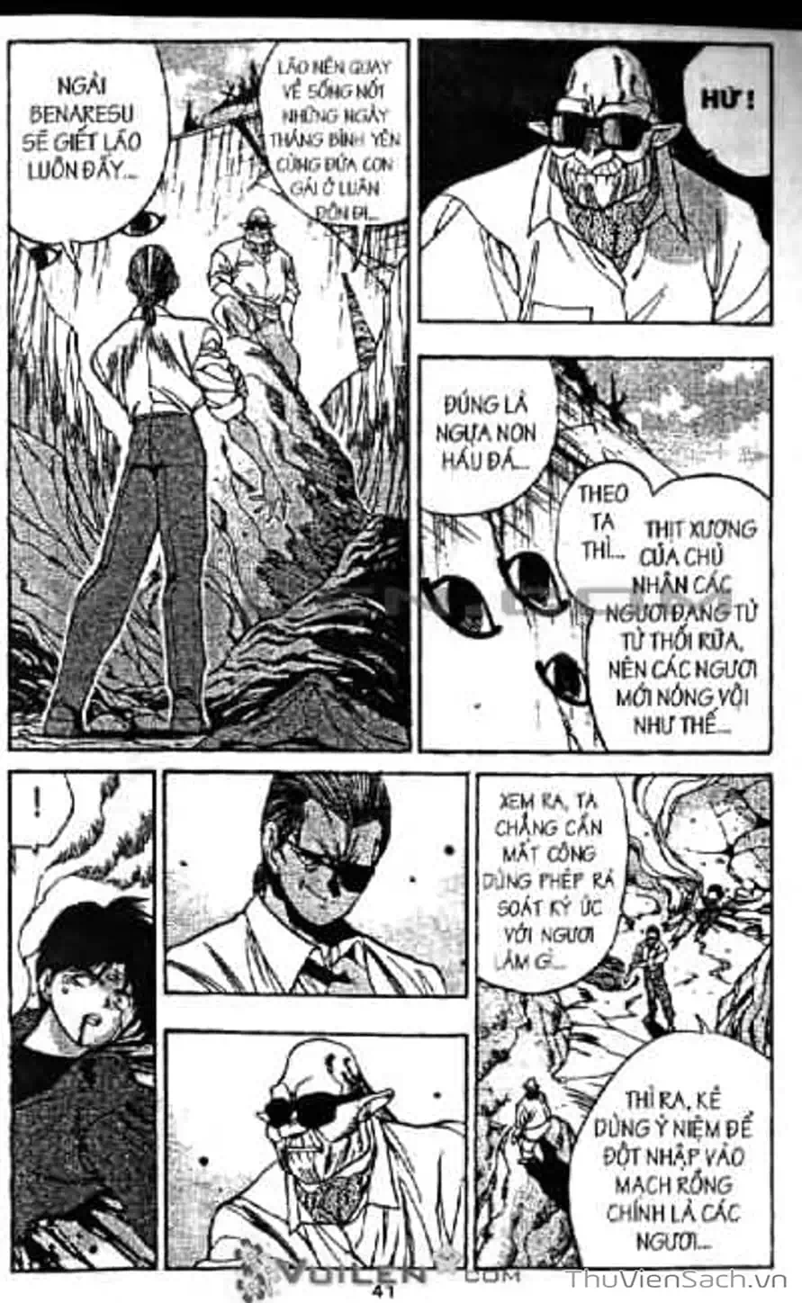 Truyện Tranh Cô Bé Ba Mắt - 3X3 Eyes trang 6