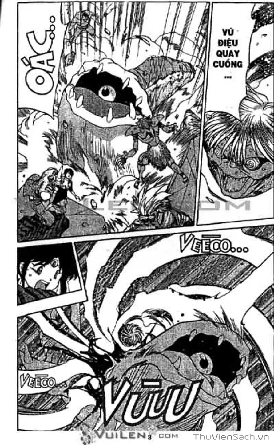 Truyện Tranh Cô Bé Ba Mắt - 3X3 Eyes trang 6