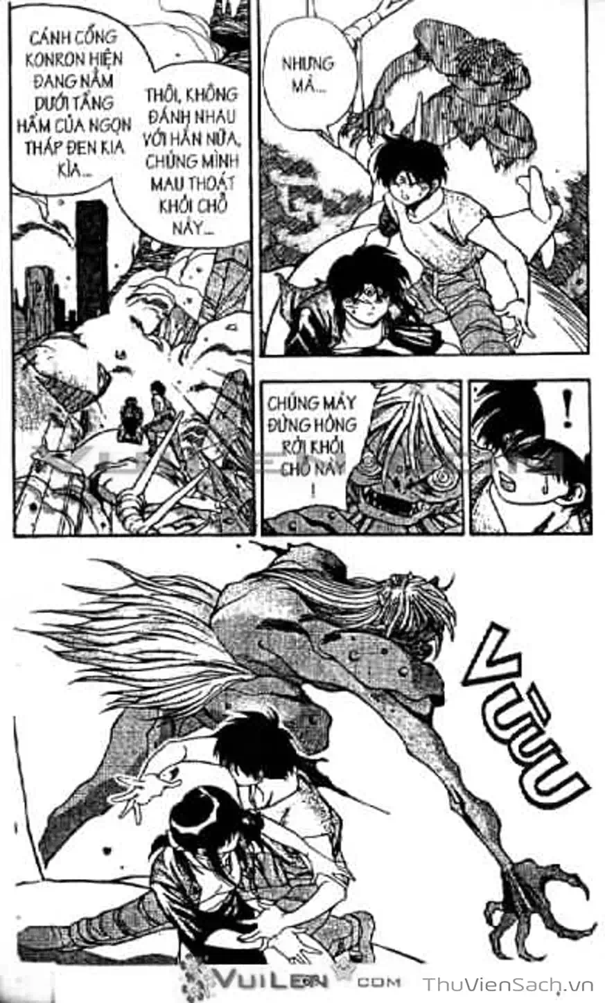 Truyện Tranh Cô Bé Ba Mắt - 3X3 Eyes trang 6