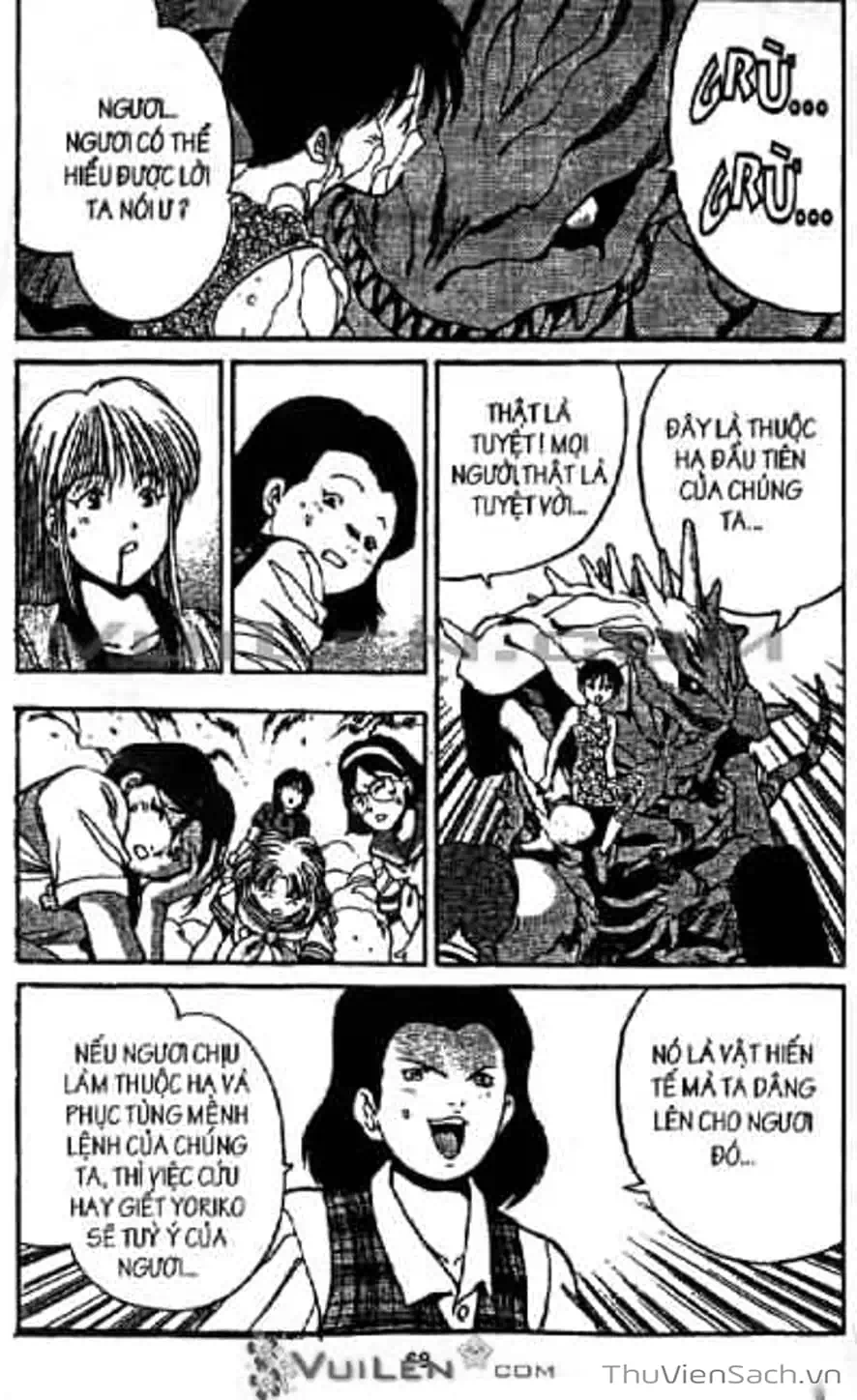 Truyện Tranh Cô Bé Ba Mắt - 3X3 Eyes trang 6