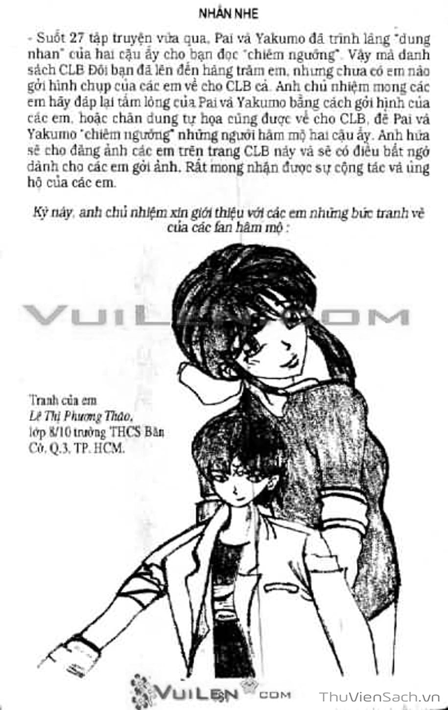 Truyện Tranh Cô Bé Ba Mắt - 3X3 Eyes trang 6