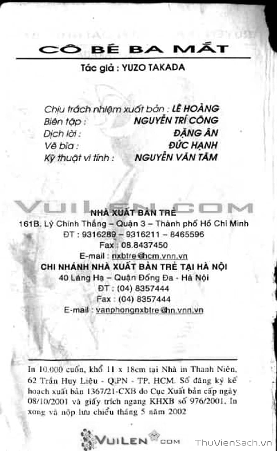 Truyện Tranh Cô Bé Ba Mắt - 3X3 Eyes trang 6