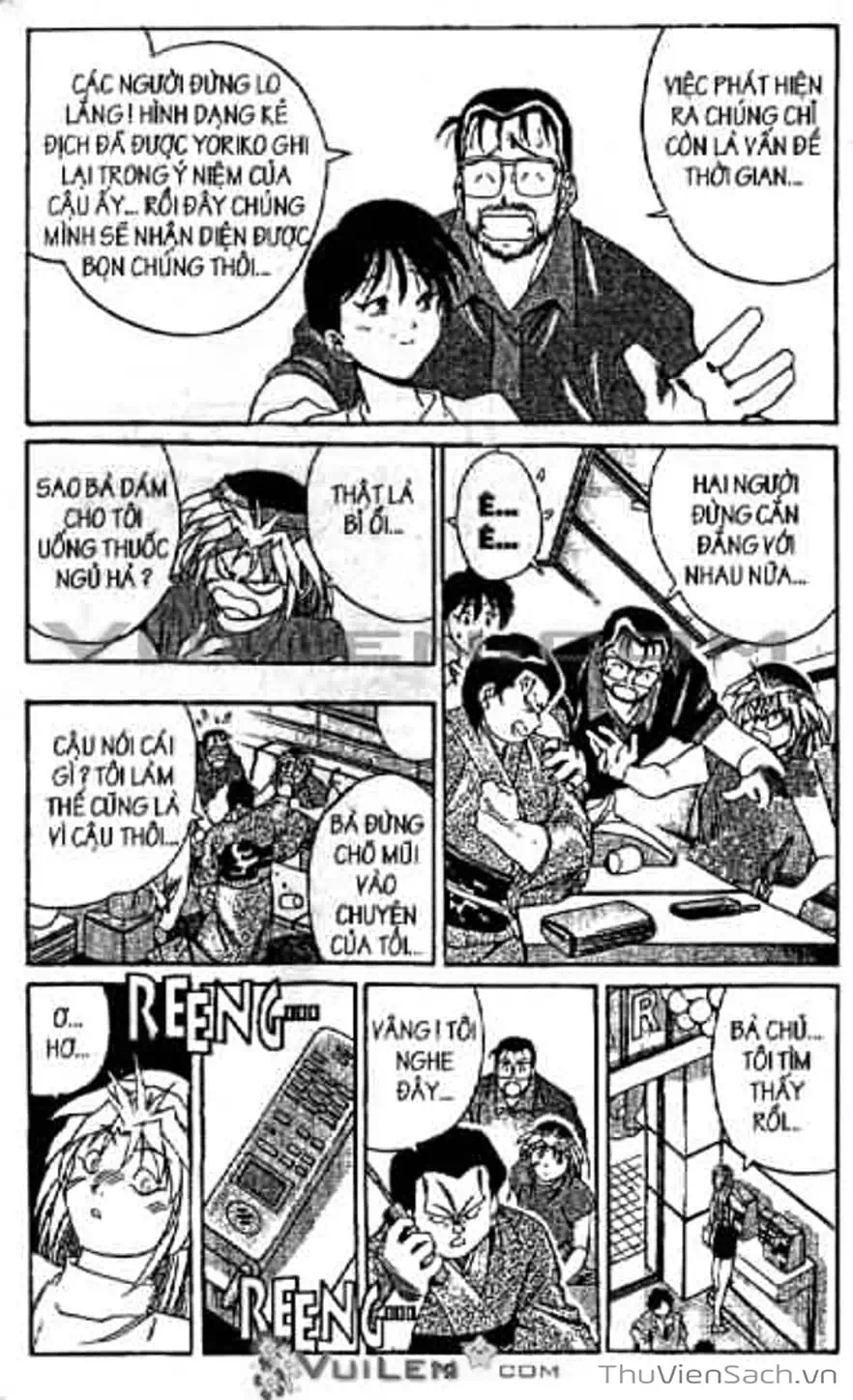 Truyện Tranh Cô Bé Ba Mắt - 3X3 Eyes trang 6