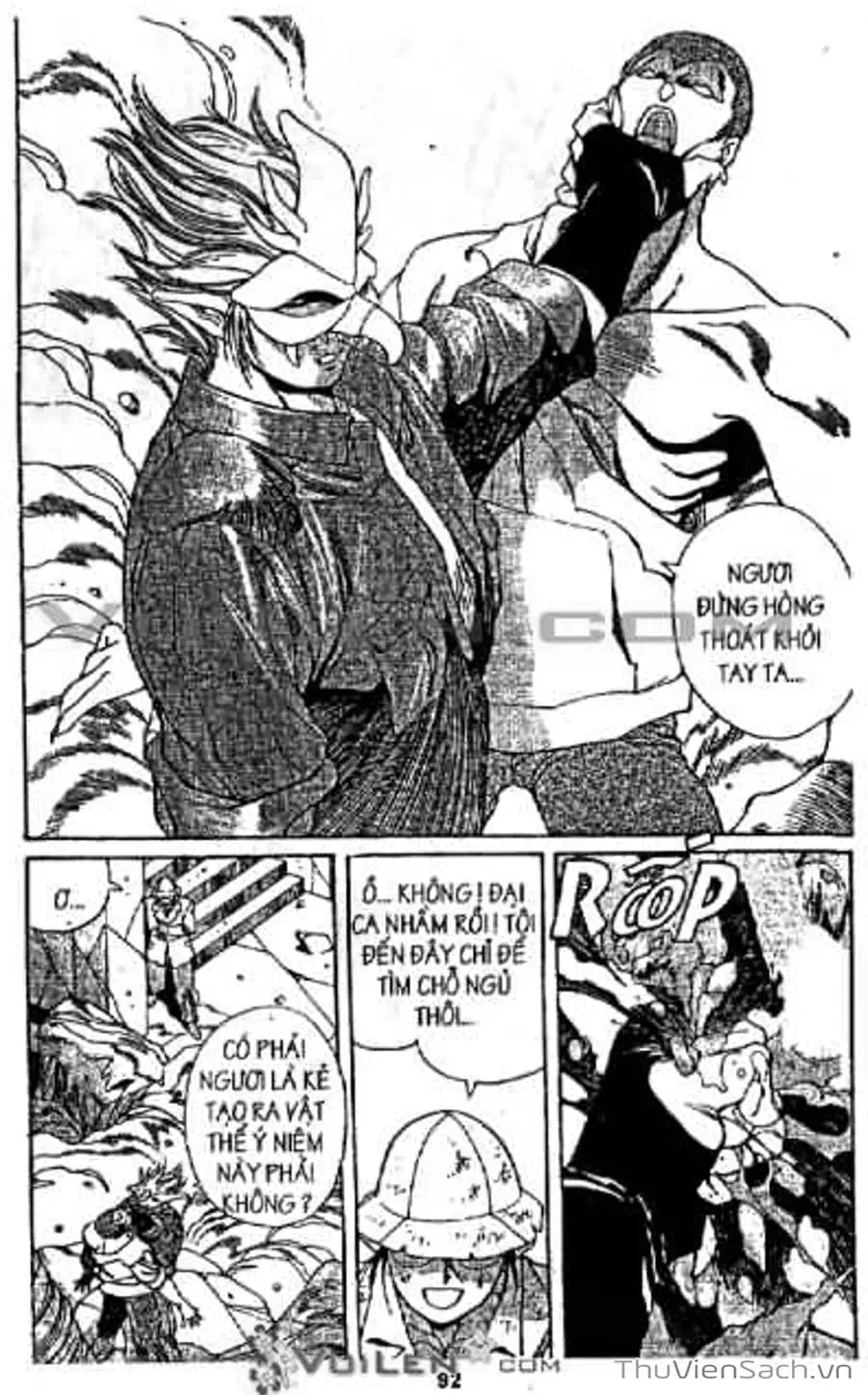 Truyện Tranh Cô Bé Ba Mắt - 3X3 Eyes trang 6