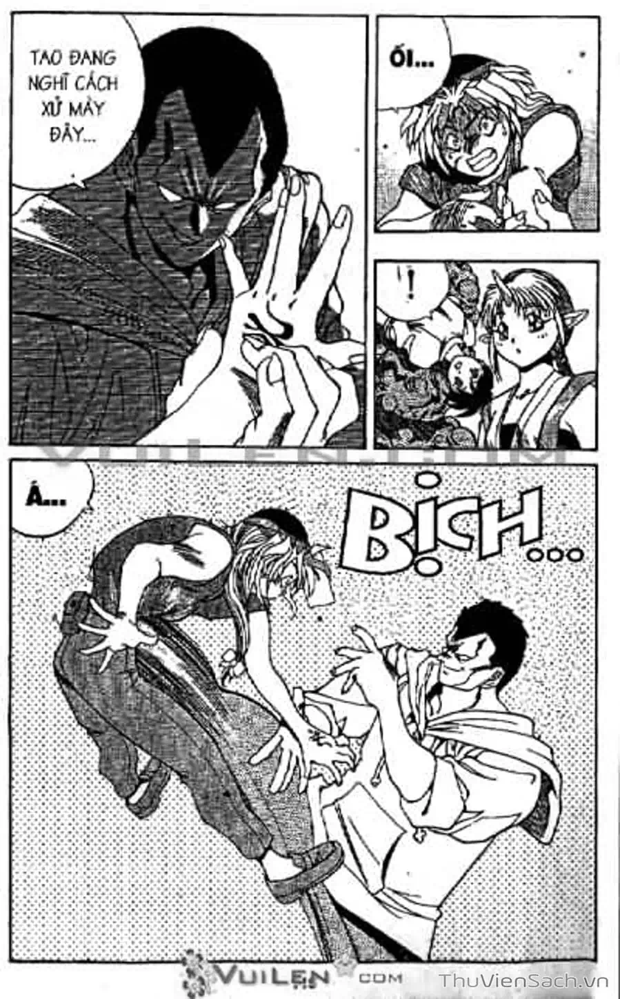 Truyện Tranh Cô Bé Ba Mắt - 3X3 Eyes trang 6