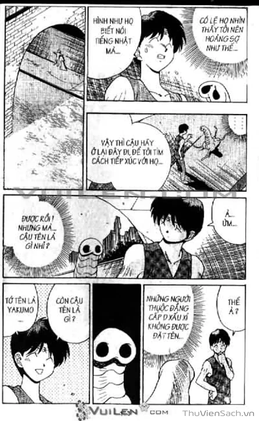 Truyện Tranh Cô Bé Ba Mắt - 3X3 Eyes trang 6