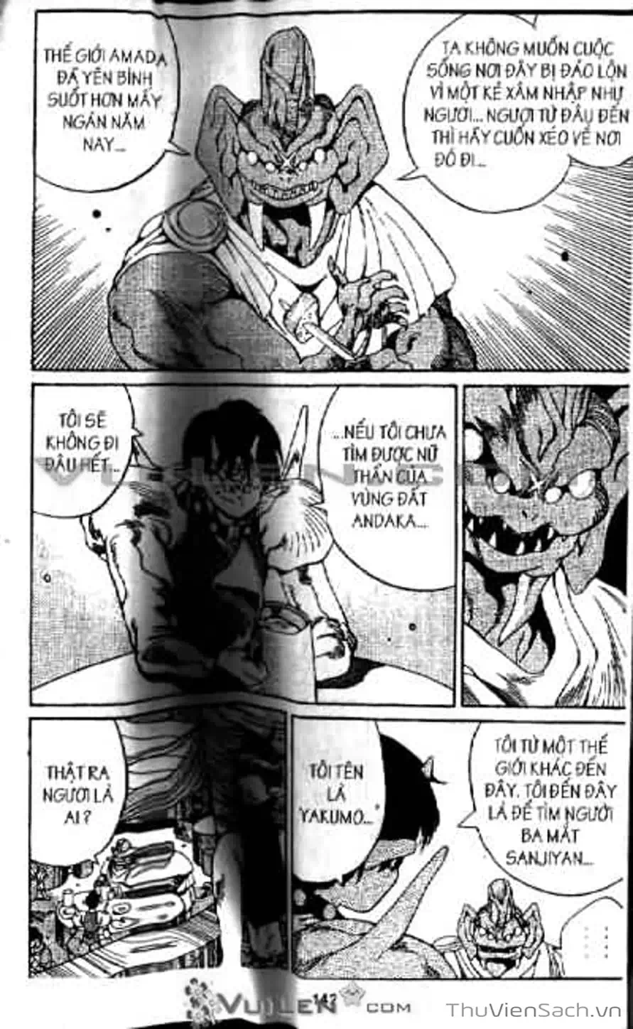 Truyện Tranh Cô Bé Ba Mắt - 3X3 Eyes trang 6