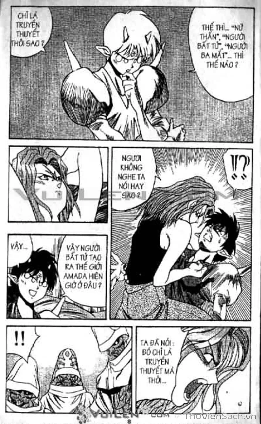 Truyện Tranh Cô Bé Ba Mắt - 3X3 Eyes trang 6