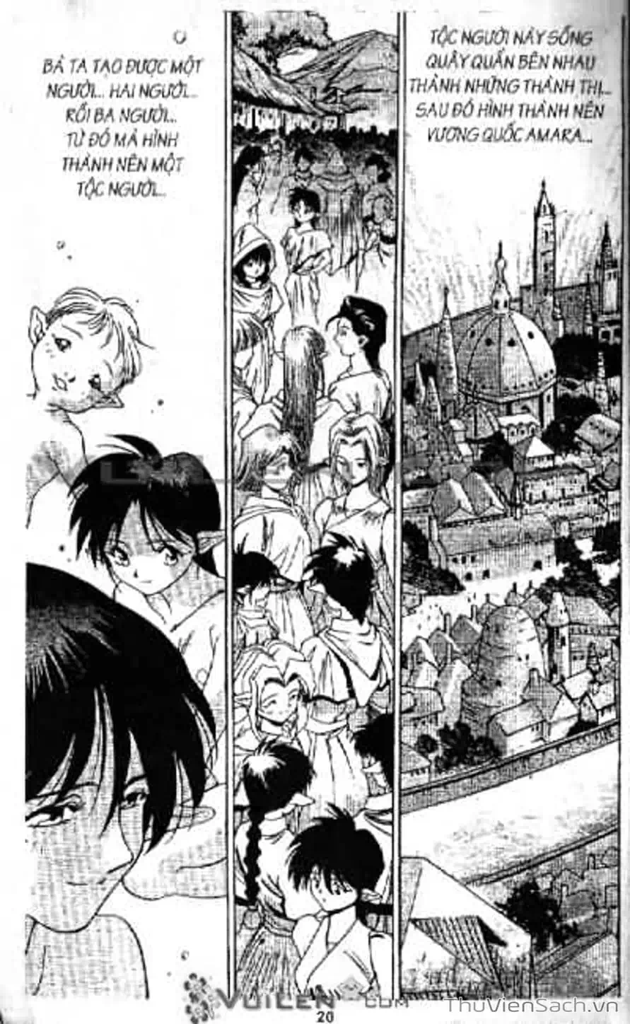 Truyện Tranh Cô Bé Ba Mắt - 3X3 Eyes trang 6