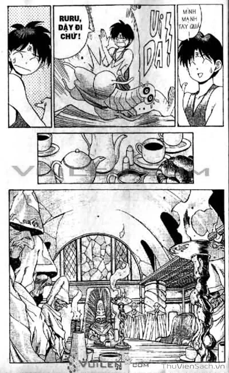 Truyện Tranh Cô Bé Ba Mắt - 3X3 Eyes trang 6