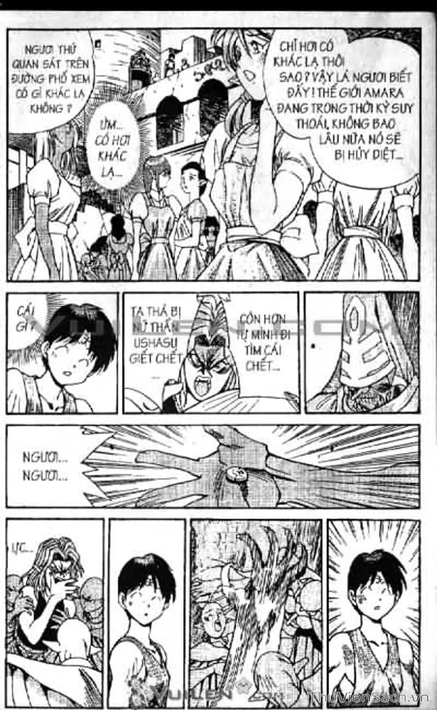 Truyện Tranh Cô Bé Ba Mắt - 3X3 Eyes trang 6