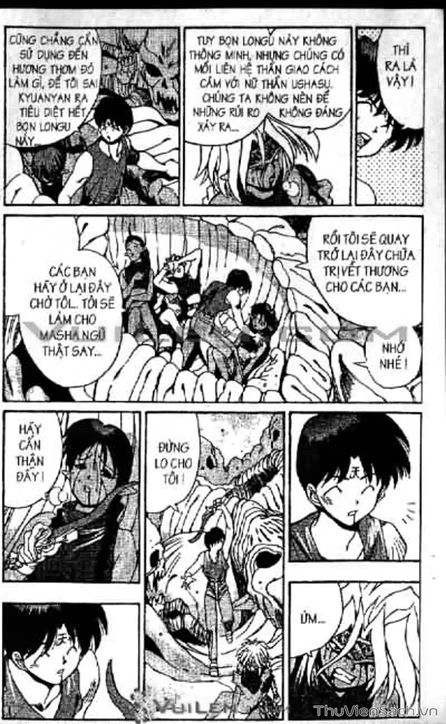 Truyện Tranh Cô Bé Ba Mắt - 3X3 Eyes trang 6