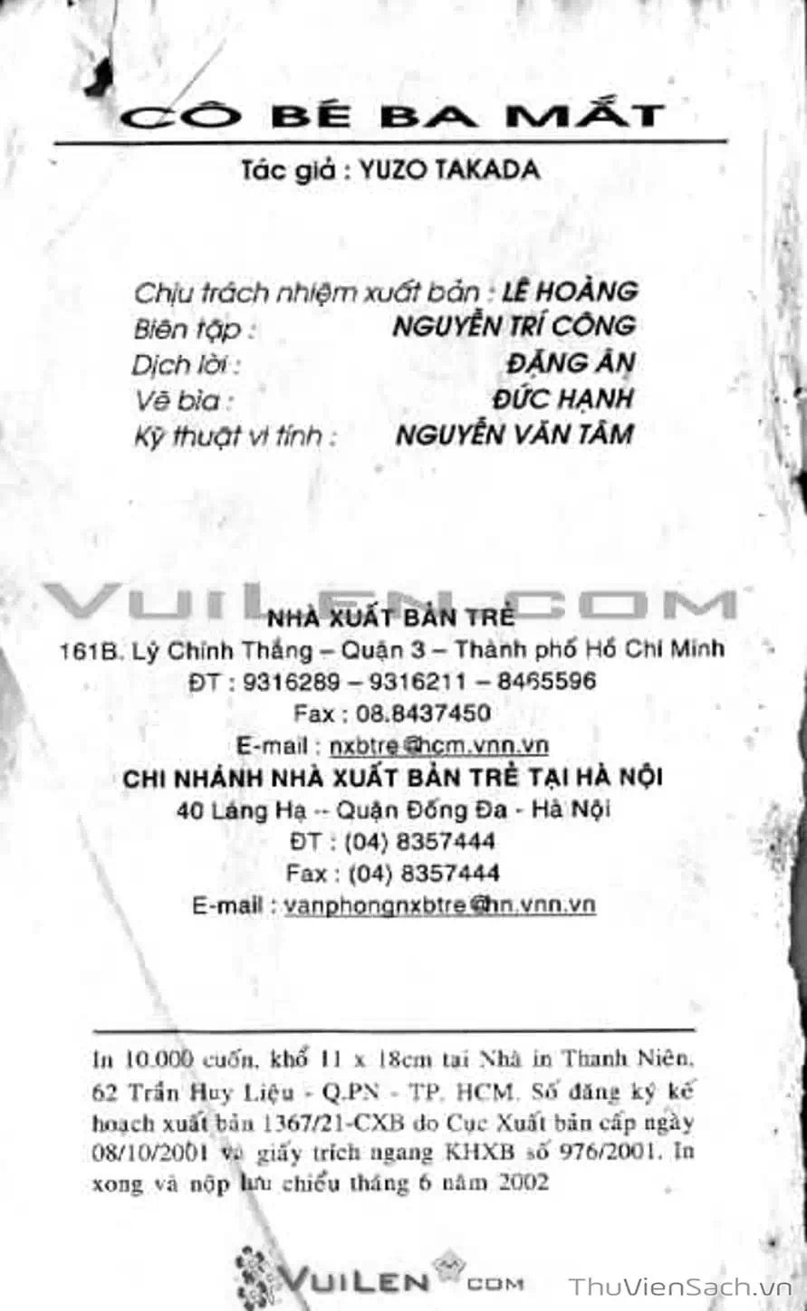 Truyện Tranh Cô Bé Ba Mắt - 3X3 Eyes trang 6