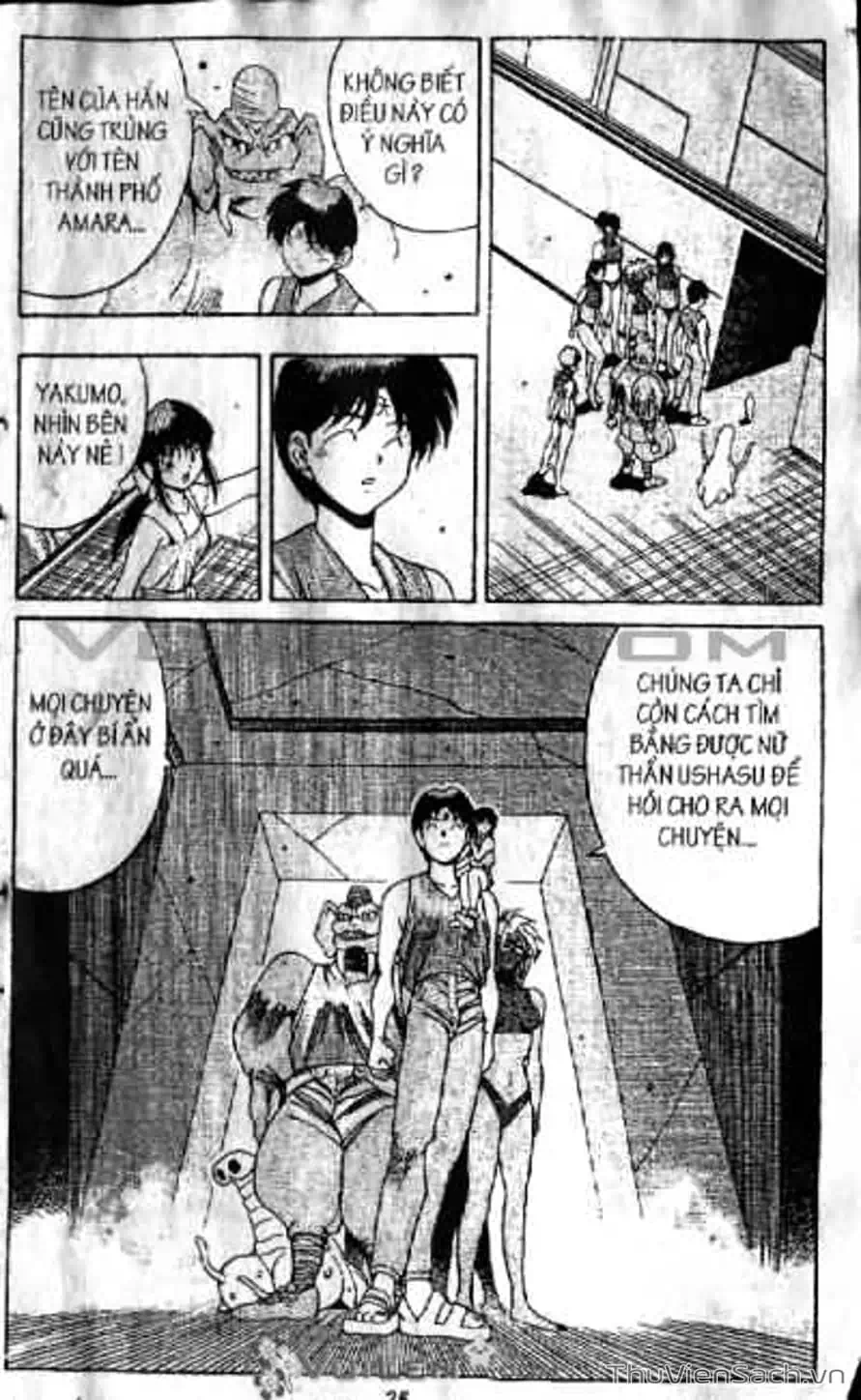 Truyện Tranh Cô Bé Ba Mắt - 3X3 Eyes trang 6