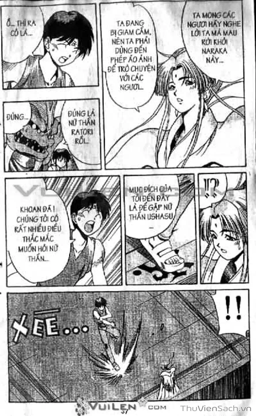 Truyện Tranh Cô Bé Ba Mắt - 3X3 Eyes trang 6