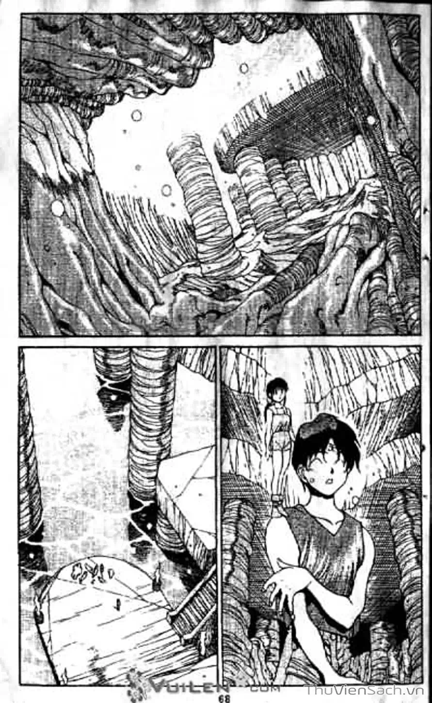 Truyện Tranh Cô Bé Ba Mắt - 3X3 Eyes trang 6