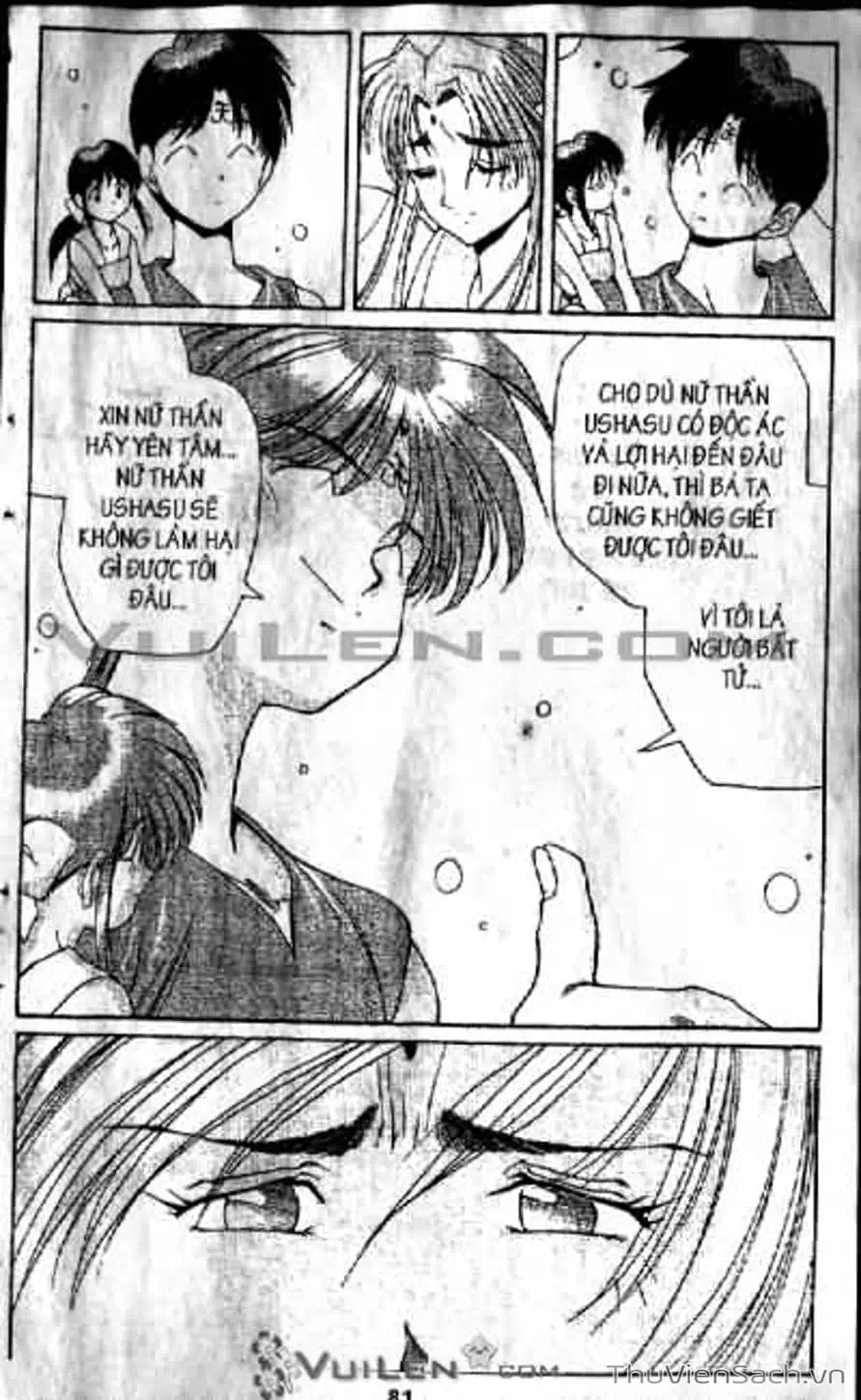 Truyện Tranh Cô Bé Ba Mắt - 3X3 Eyes trang 6