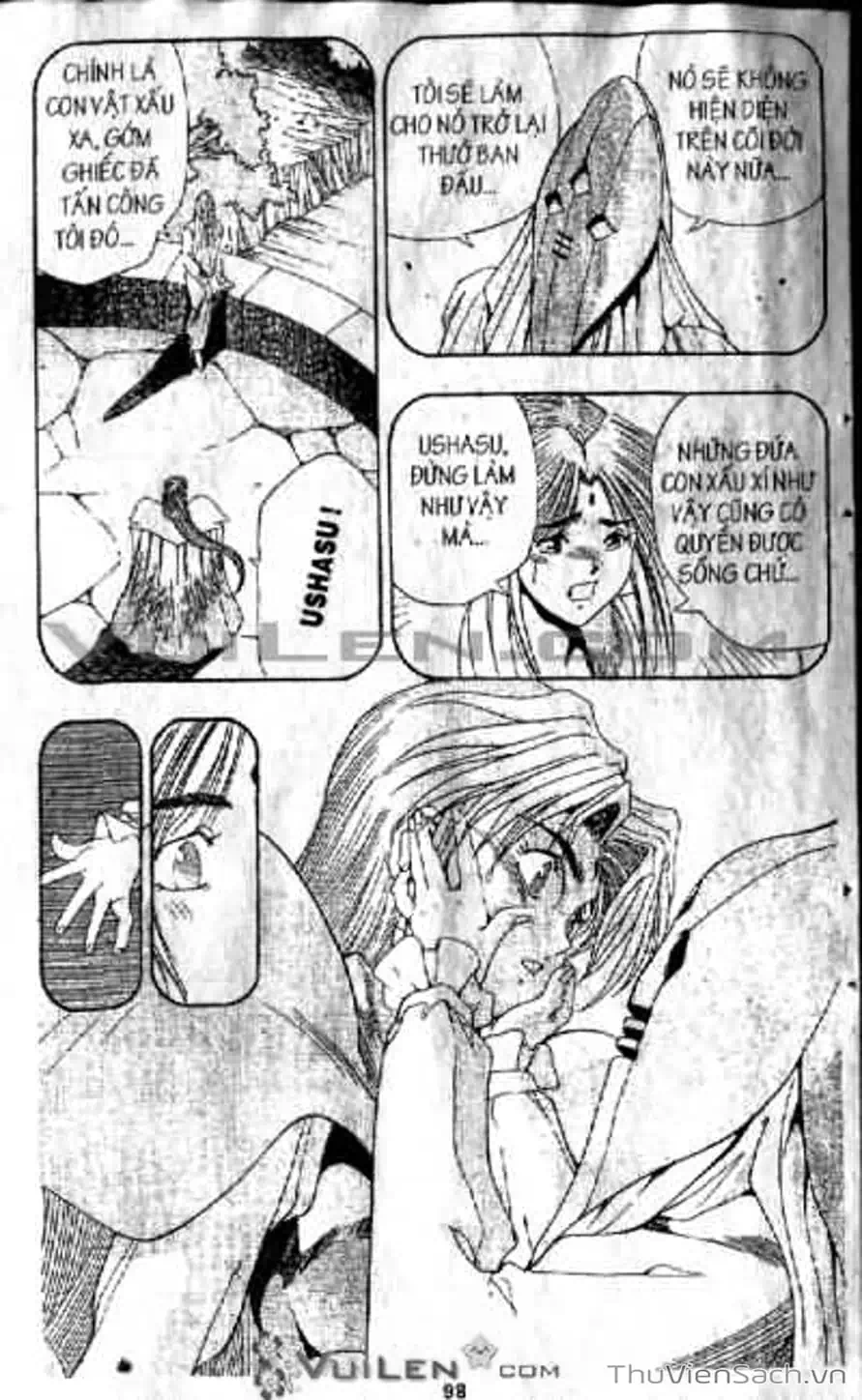 Truyện Tranh Cô Bé Ba Mắt - 3X3 Eyes trang 6