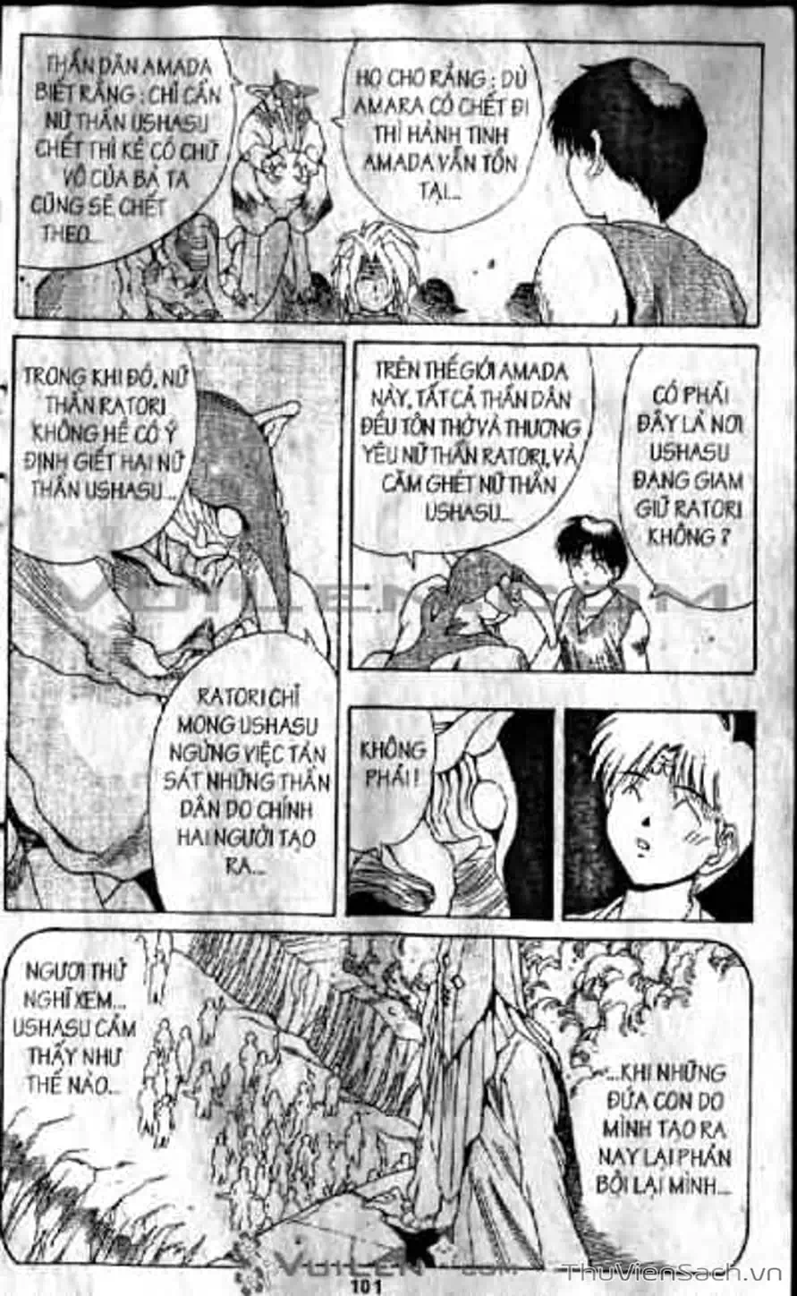 Truyện Tranh Cô Bé Ba Mắt - 3X3 Eyes trang 6