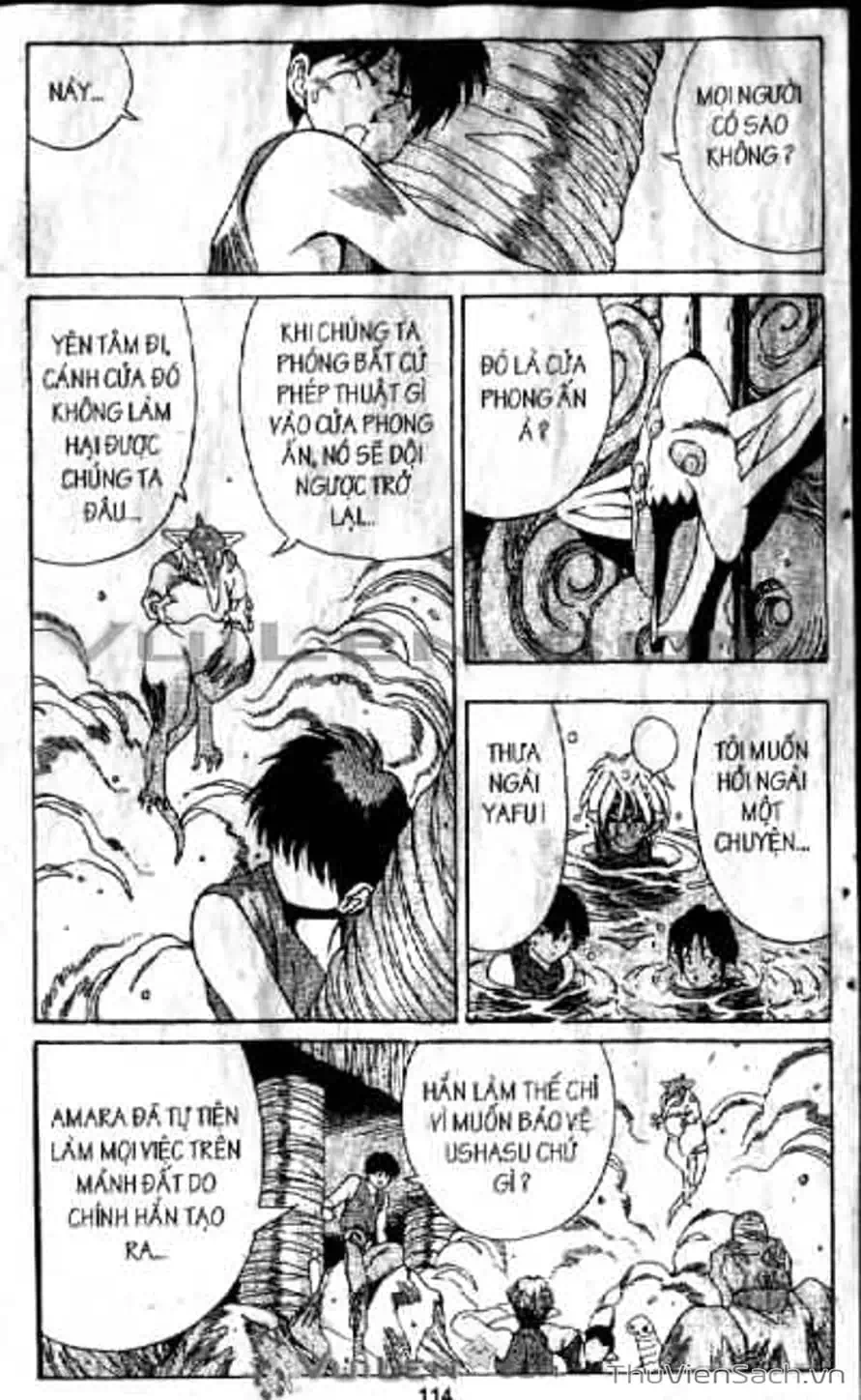 Truyện Tranh Cô Bé Ba Mắt - 3X3 Eyes trang 6